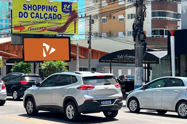 Painel de LED em Itapema, Meia Praia