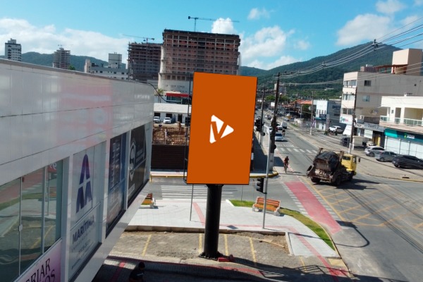 Painel de LED em Porto Belo, Perequê